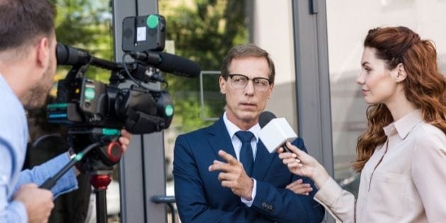 how to give a good tv interview